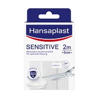 HANSAPLAST Sensitive Pflast.hypoallergen 6 cmx2 m