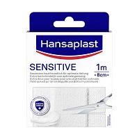 HANSAPLAST Sensitive Pflast.hypoallergen 8 cmx1 m