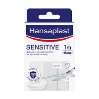 HANSAPLAST Sensitive Pflast.hypoallergen 6 cmx1 m