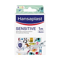 HANSAPLAST Sensitive Kinder Pflaster 6 cmx1 m