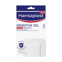 HANSAPLAST Sensitive Wundverband steril 10x15 cm - 5St