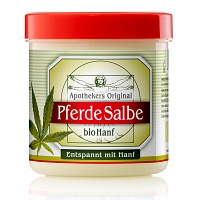 PFERDESALBE Apothekers Original Bio Hanf Dose