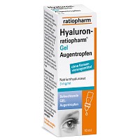 HYALURON-RATIOPHARM Gel Augentropfen