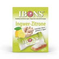 IBONS Ingwer Zitrone Box Kaubonbons