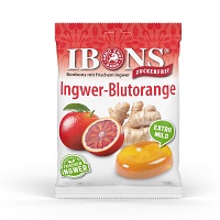 IBONS Ingwer Blutorange o.Zucker Tüte Lutschbonb.
