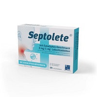 SEPTOLETE m.Eukalyptus-Geschmack 3mg/1mg Lut.-Tab.