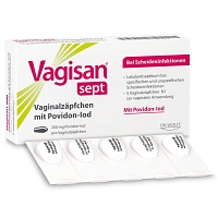 VAGISAN sept Vaginalzäpfchen mit Povidon-Iod