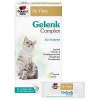 DOPPELHERZ für Tiere Gelenk Complex Port.B.f.Katze