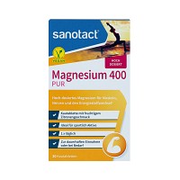 SANOTACT Magnesium 400 PUR Kautabletten