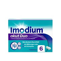 IMODIUM akut Duo 2 mg/125 mg Tabletten