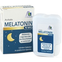 MELATONIN 1 mg Mini-Tabletten im Spender