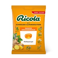 RICOLA o.Z.Beutel Ingwer Orangenminze Bonbons