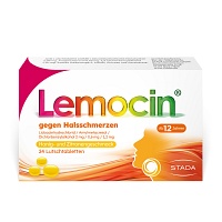 LEMOCIN gegen Halsschmerzen Honig-u.Zitroneng.Lut.