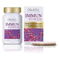 IMMUN POWER Dr.Koll Vitamin C+Vitamin D+Zink Kaps.