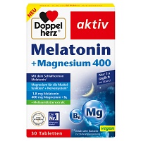 DOPPELHERZ Melatonin+Magnesium 400 Tabletten