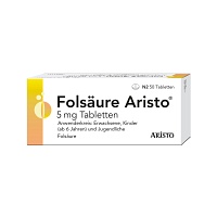 FOLSÄURE ARISTO 5 mg Tabletten