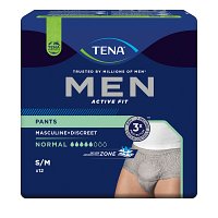 TENA MEN Act.Fit Inkontinenz Pants norm.S/M grau