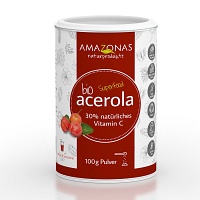 ACEROLA 100% Bio 30% nat.Vit.C ohne Zusätze Pulver