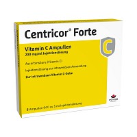 CENTRICOR Forte Vitamin C Amp. 200 mg/ml Inj.-Lsg.