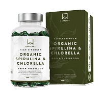 AAVALABS Spirulina & Chlorella Komplex vegan Kaps.
