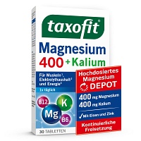 TAXOFIT Magnesium 400+Kalium Depot Tabletten