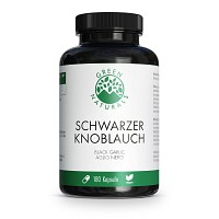 GREEN NATURALS schwarzer Knoblauch 600mg m.SAC Kps