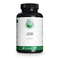 GREEN NATURALS Jod aus Bio-Kelp 200 µg Kapseln