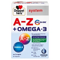 DOPPELHERZ A-Z+Omega-3 all-in-one system Kapseln - 60St