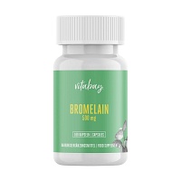 BROMELAIN 500 mg 1200 F.I.P aus Ananas vegan Kaps.
