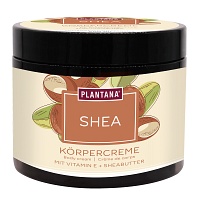 PLANTANA Shea Körpercreme Sheabutter m.Vitamin-E