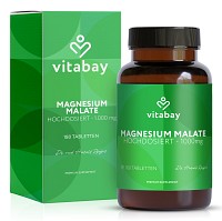 MAGNESIUM MALATE 1000 mg vegan hochdosiert Tabl.