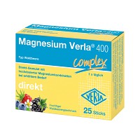 MAGNESIUM VERLA 400 Waldbeere Direkt-Granulat - 25St