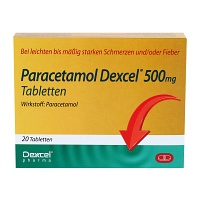 PARACETAMOL Dexcel 500 mg Tabletten