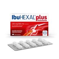 IBUHEXAL plus Paracetamol 200 mg/500 mg Filmtabl.