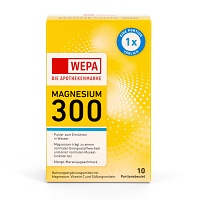 WEPA Magnesium 300+Vit.C zuckerfrei Pulver