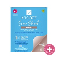 KELO-COTE Silikon-Narbenpflaster Körper