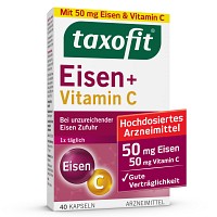 TAXOFIT Eisen+Vitamin C Kapseln