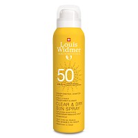 WIDMER Clear & Dry Sun Spray UV 50 o.P.