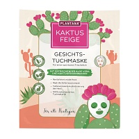 PLANTANA Kaktusfeige Gesichtstuchmaske m.Aloe Vera