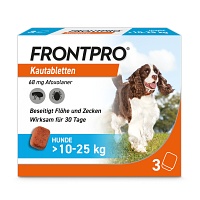 FRONTPRO 68 mg Kautabletten f.Hunde >10-25 kg