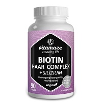 BIOTIN HAAR Vitamine Komplex hochdos.+Silizium Kps