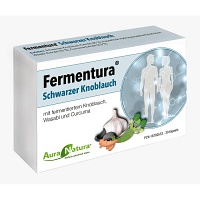 AURANATURA Fermentura schwarzer Knoblauch Kapseln
