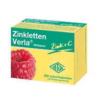 ZINKLETTEN Verla Himbeere Lutschtabletten