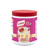SLIM FAST Pulver Himbeere+weiße Schokolade