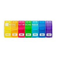 WEPA 1x7 Wochenbox UV-Schutz+ Regenbogen