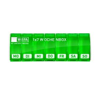 WEPA 1x7 Wochenbox UV-Schutz+ grün