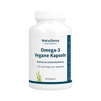 OMEGA-3 VEGAN 1376mg 751 DHA 375 EPA Algenöl Kaps.