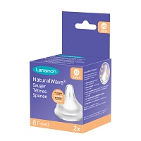 LANSINOH NaturalWave Sauger XS - 2St