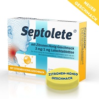 SEPTOLETE m.Zitronen-Honig-Geschm.3mg/1mg Lut.-T.