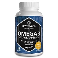 OMEGA-3 VEGAN Algenöl hochdosiert Kapseln